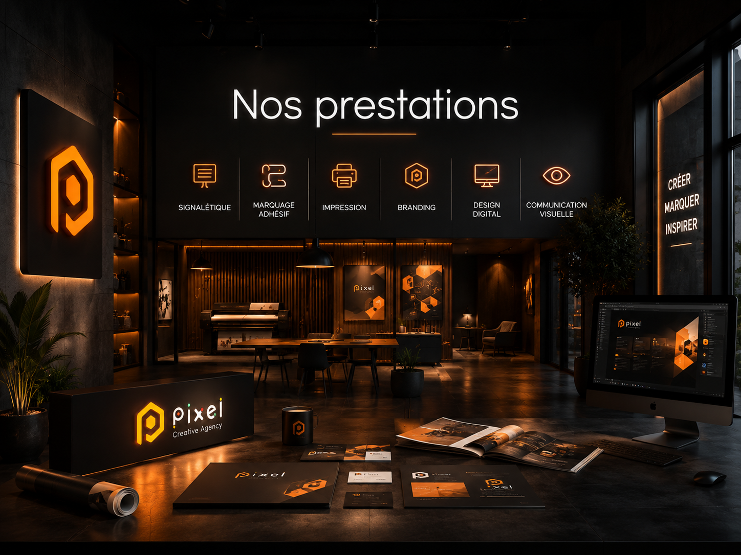 Prestations Pixel Creative Agency