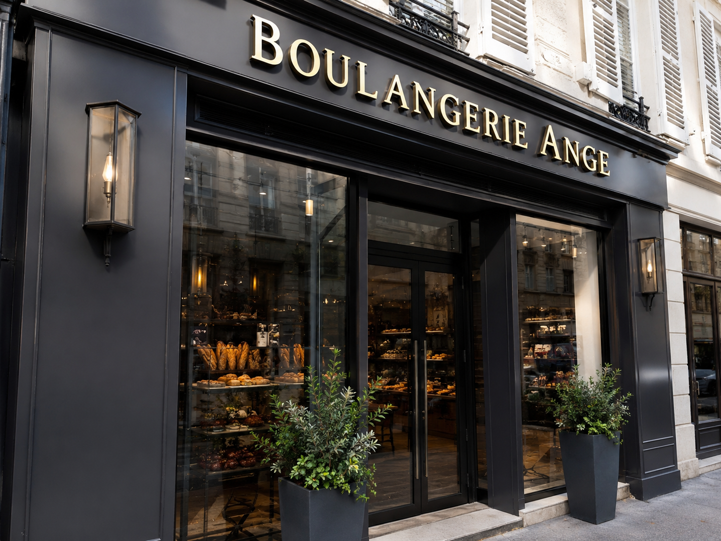 Façade boulangerie